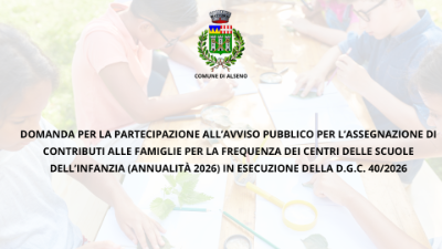 Bando contributi centri estivi infanzia