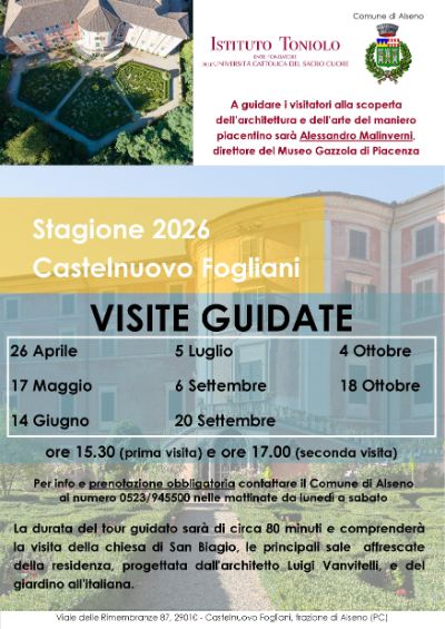 Locandina visite guidate