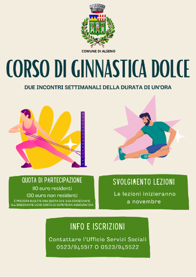 CORSO DI GINNASTICA DOLCE