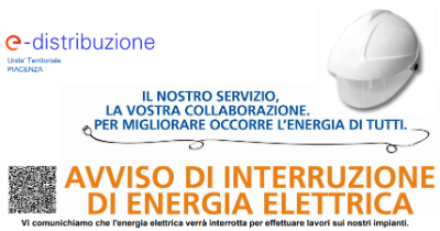 Avviso Interruzione Energia Elettrica