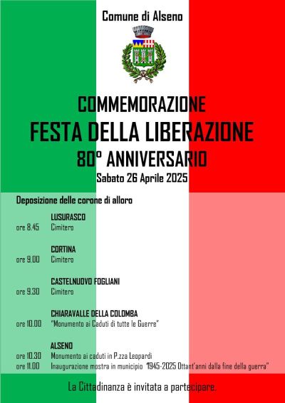 Commemorazione Festa Liberazione