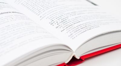 libro aperto dettaglio